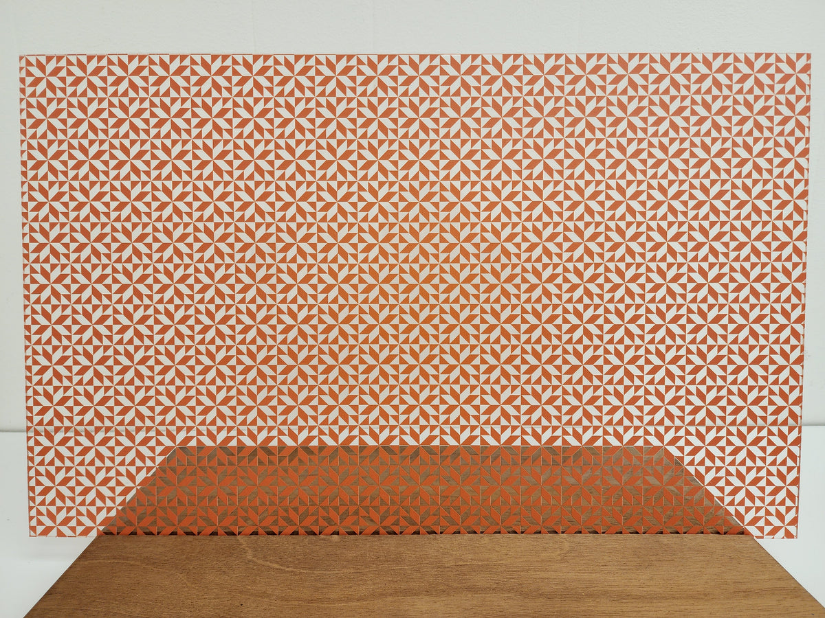 PatternPly® Scattered Quilt ORANGE product photo 3