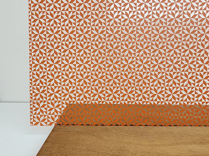 PatternPly® Scattered Quilt ORANGE