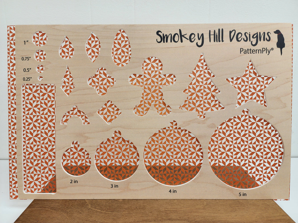 PatternPly® Scattered Quilt ORANGE product photo 2