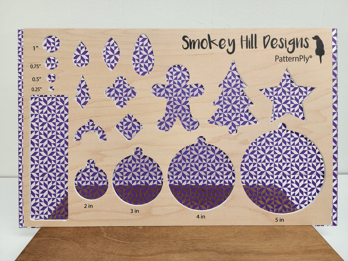 PatternPly® Scattered Quilt PURPLE product photo 2