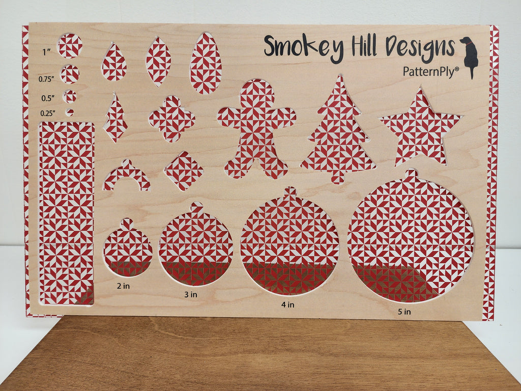 PatternPly® Scattered Quilt RED product photo 2