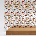 PatternPly® Scattered Kentucky Horse Racing sheet showing the pattern