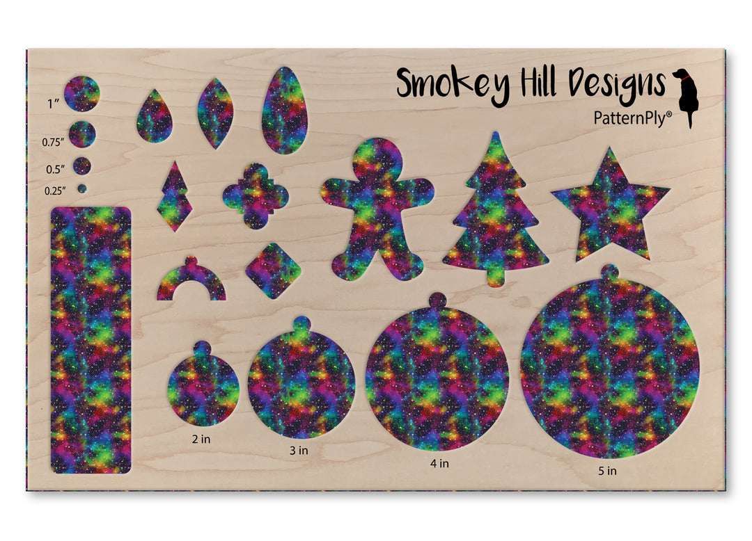 PatternPly® Transparent Rainbow Galaxy