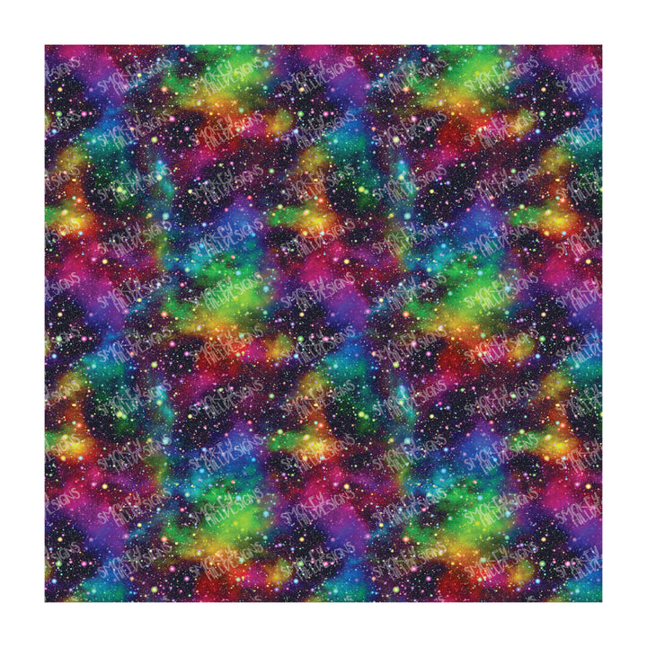 PatternPly® Transparent Rainbow Galaxy