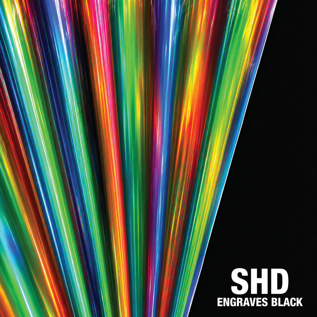 Rainbow Holographic SmokeHide™ Leatherette