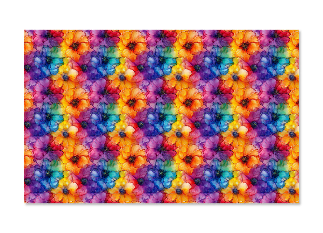 PatternPly® Full Coverage Rainbow Blooms