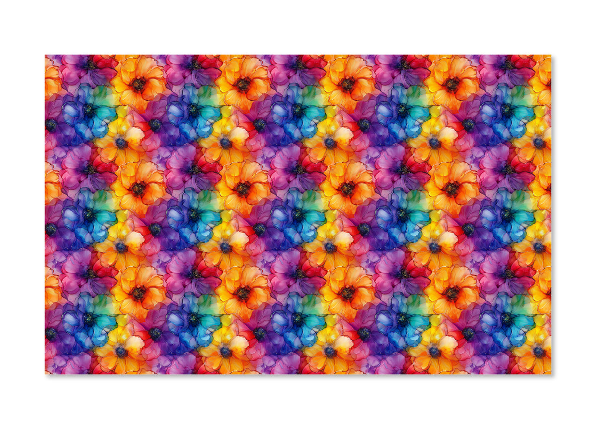 PatternPly® Full Coverage Rainbow Blooms product photo 2