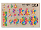 PatternPly® Full Coverage Rainbow Dogs Large VERTICAL product photo 3