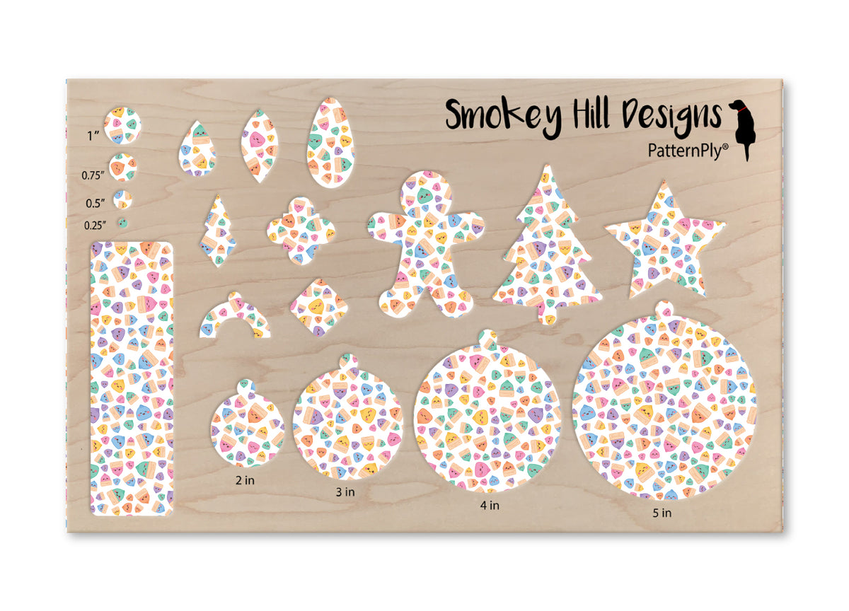PatternPly® Scattered Rainbow Dumplings