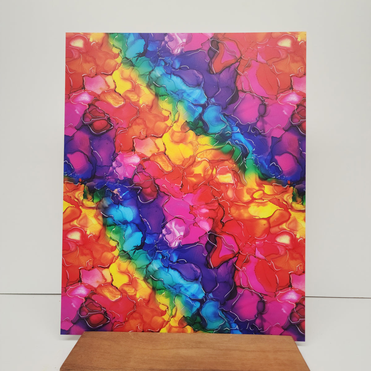 PatternPly® 19x24" Rainbow Ink XL Scale sheet showing the pattern