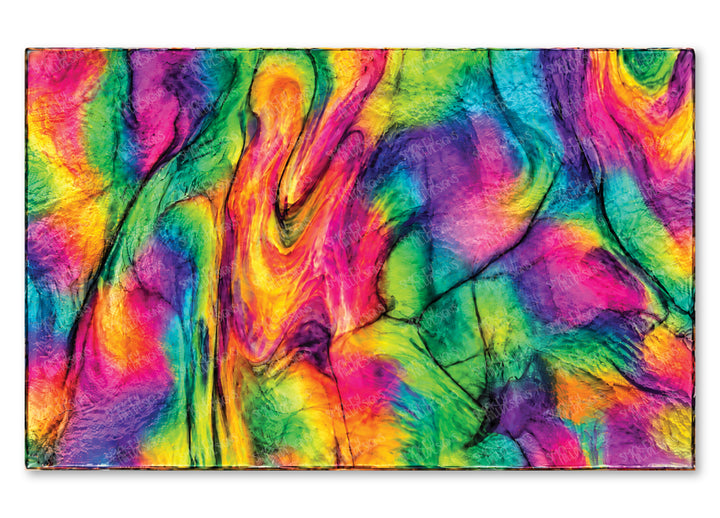 PatternPly® Full Coverage Realistic Rainbow Stained Glass