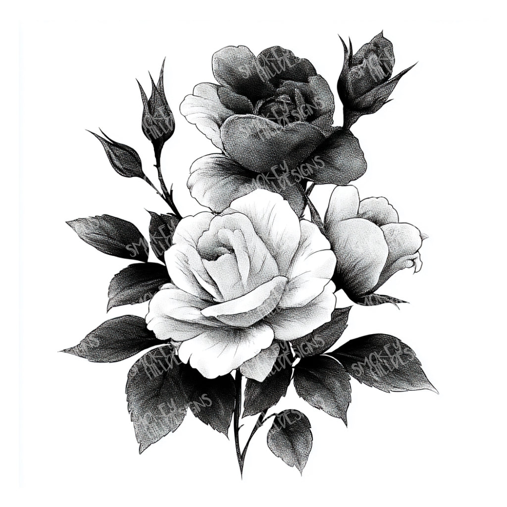 PatternPly® Full Coverage Raven and Roses product photo 2