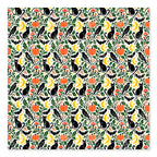 PatternPly® Scattered Ravens And Black Cats sheet showing the pattern