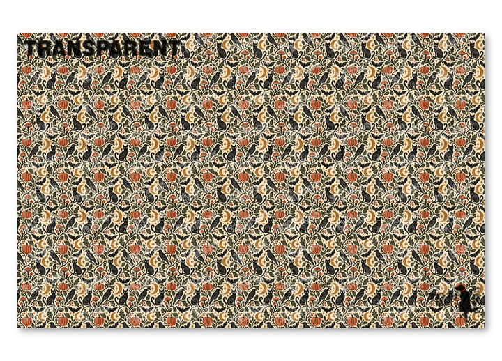 PatternPly® Transparent Ravens And Black Cats