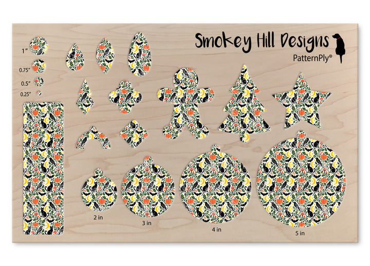 PatternPly® Scattered Ravens And Black Cats