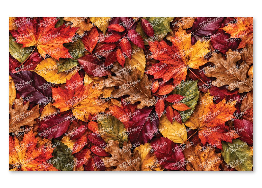 PatternPly® Full Coverage Realistic Fall Leaf Pile