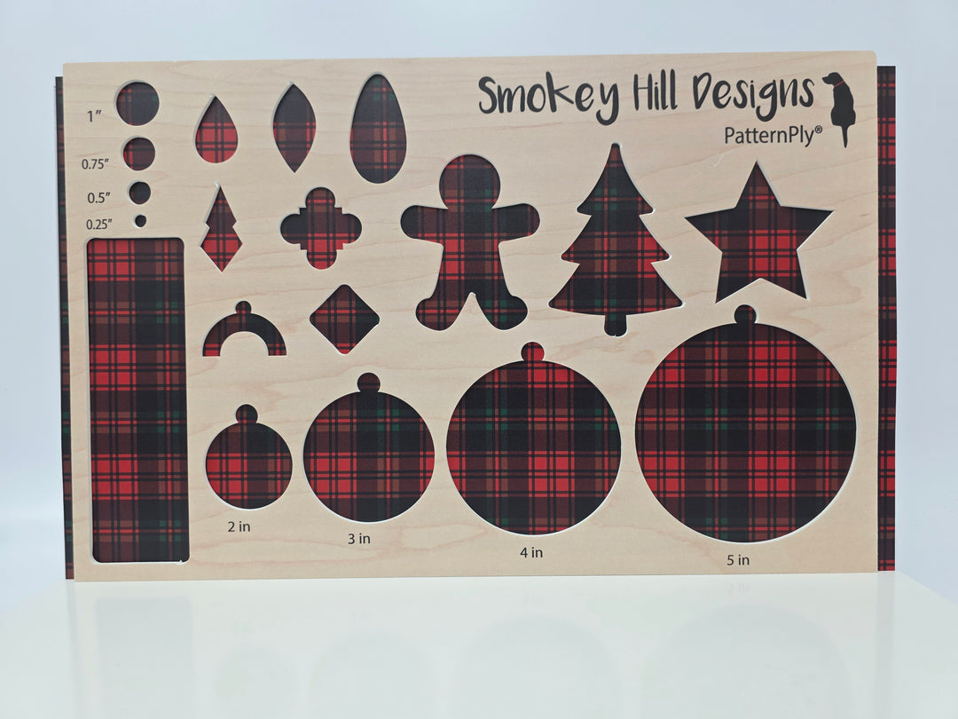 PatternPly® Full Coverage Red and Green Tartan Plaid