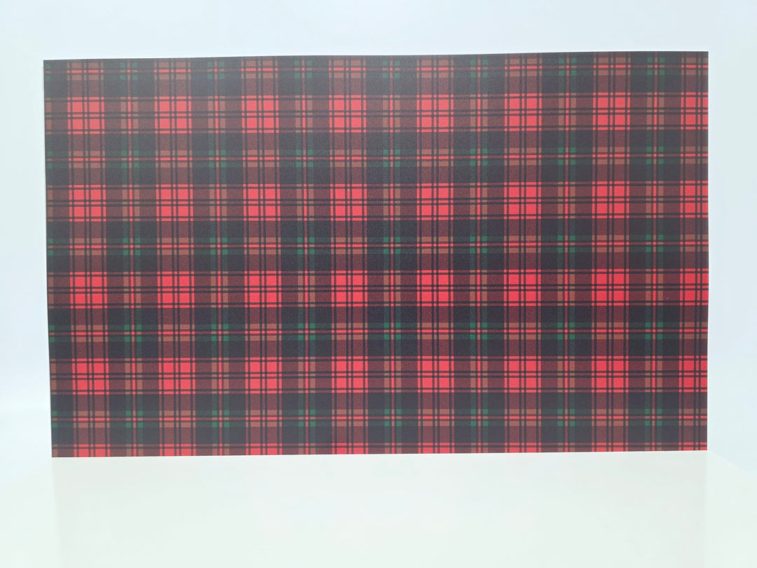 PatternPly® Full Coverage Red and Green Tartan Plaid