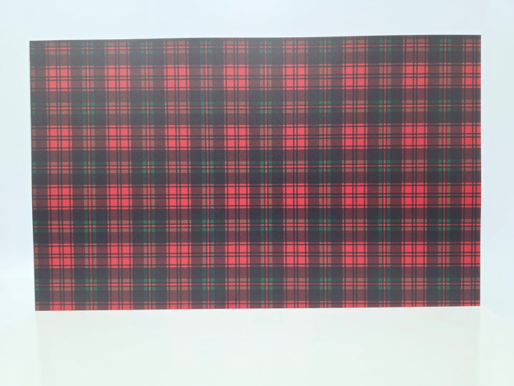 PatternPly® Full Coverage Red and Green Tartan Plaid