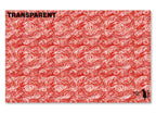 PatternPly® Transparent Red and Orange Swirls product photo 2