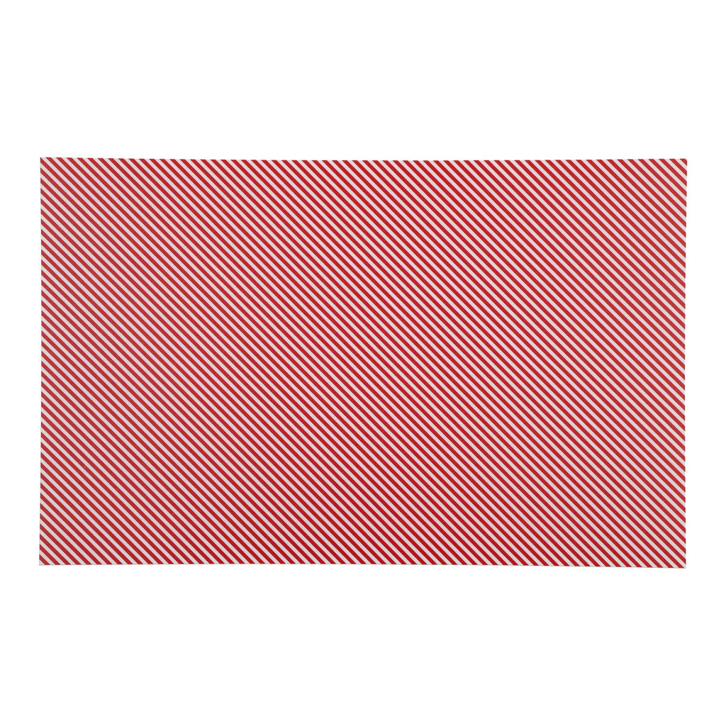 PatternPly® Full Coverage Red and White Diagonal Stripes product photo 2