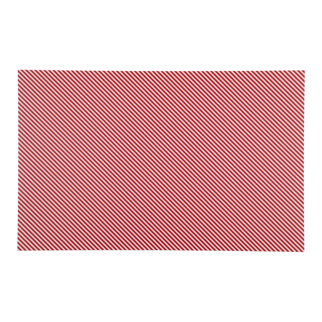 PatternPly® Full Coverage Red and White Diagonal Stripes