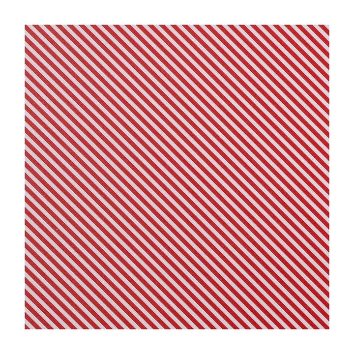 PatternPly® Full Coverage Red and White Diagonal Stripes