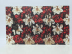 PatternPly® Transparent Red and White Poinsettia LARGE sheet showing the pattern