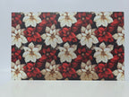PatternPly® Transparent Red and White Poinsettia LARGE product photo 2