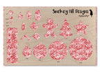 PatternPly® Scattered Red and White Swirls product photo 3