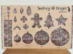 PatternPly® Scattered Red, Black, and White Swirls product photo 2