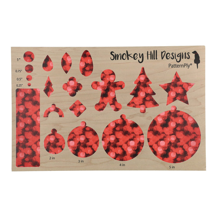 PatternPly® Full Coverage Red Bokeh