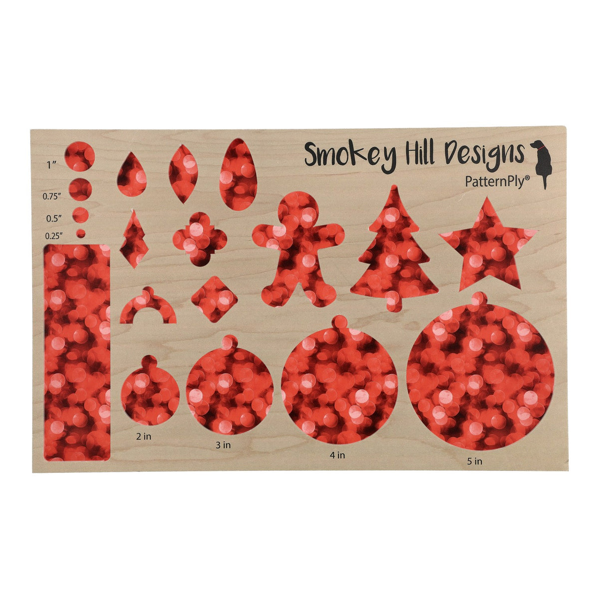 PatternPly® Transparent Red Bokeh product photo 3