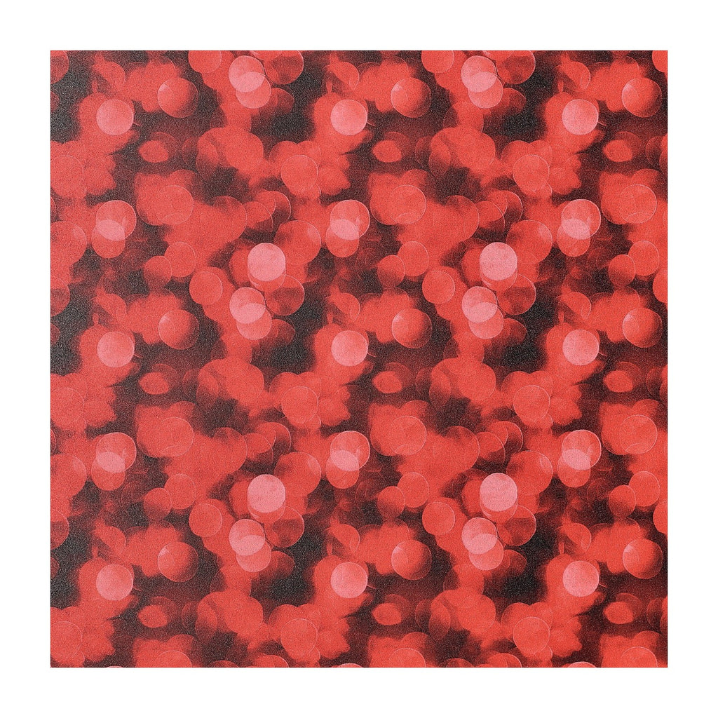 PatternPly® Full Coverage Red Bokeh sheet showing the pattern