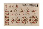 PatternPly® Naturals Red Christmas Trucks product photo 3
