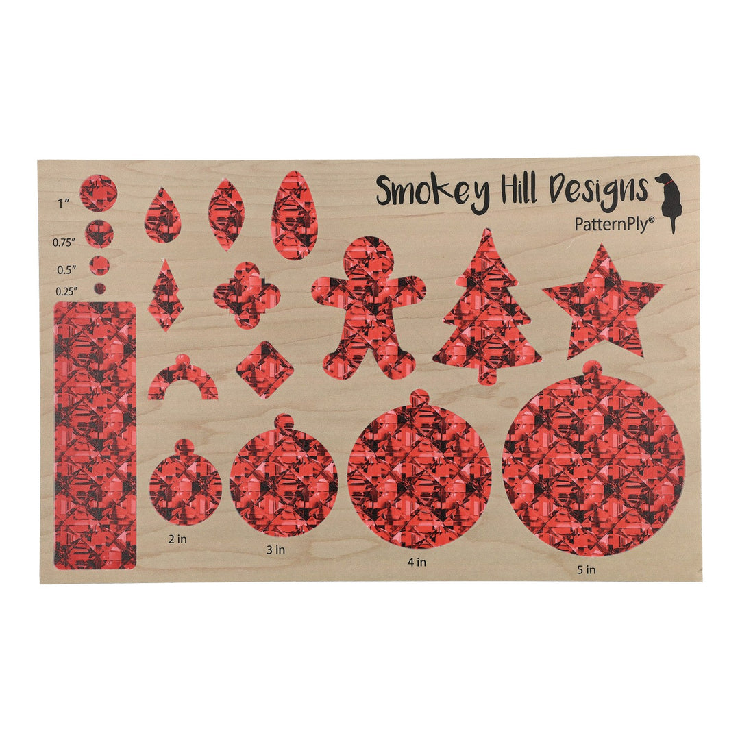 PatternPly® Full Coverage Red Glitz Micro