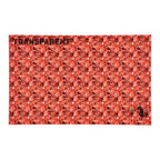 PatternPly® Transparent Red Glitz Micro sheet showing the pattern