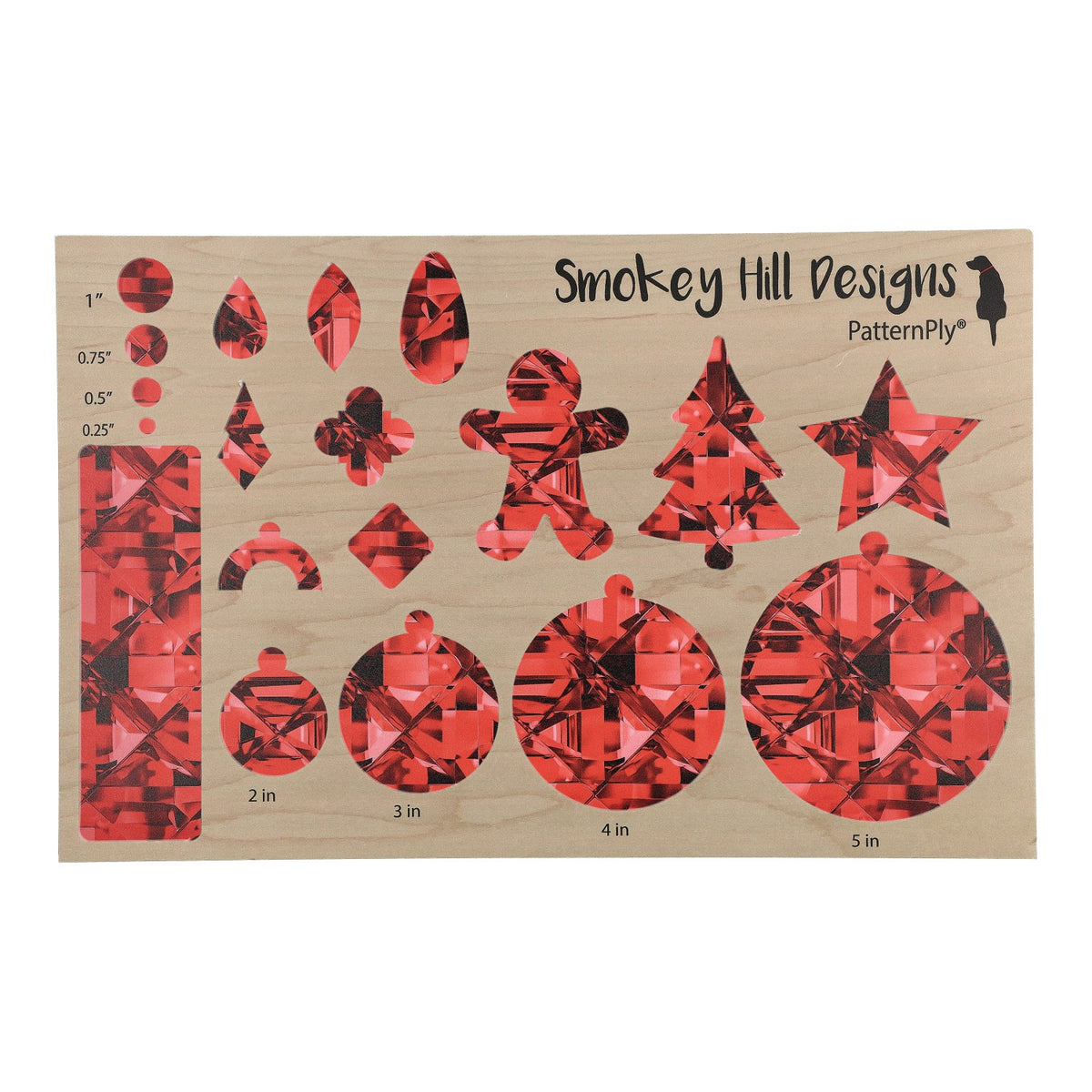 PatternPly® Full Coverage Red Glitz product photo 3