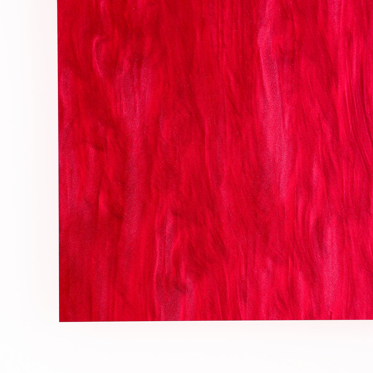 1/8" Rose Red Pearl acrylic sheet