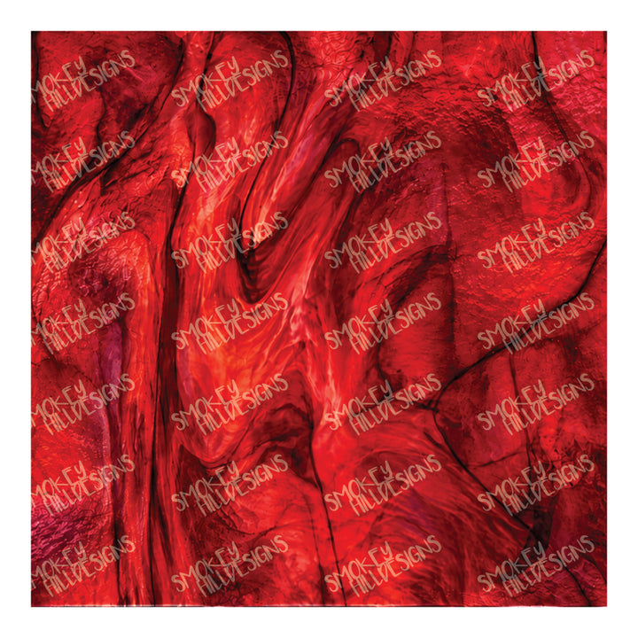 PatternPly® Full Coverage Realistic Red Stained Glass