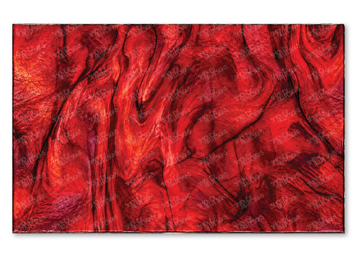 PatternPly® Full Coverage Realistic Red Stained Glass product photo 2