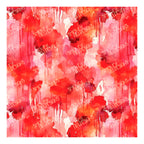 PatternPly® Full Coverage Red Watercolor Drips sheet showing the pattern
