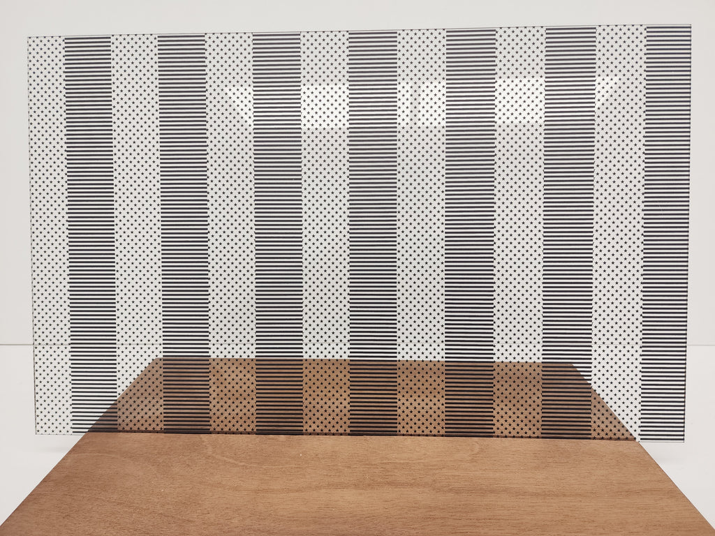 PatternPly® Scattered Repeating US Flag BLACK product photo 3