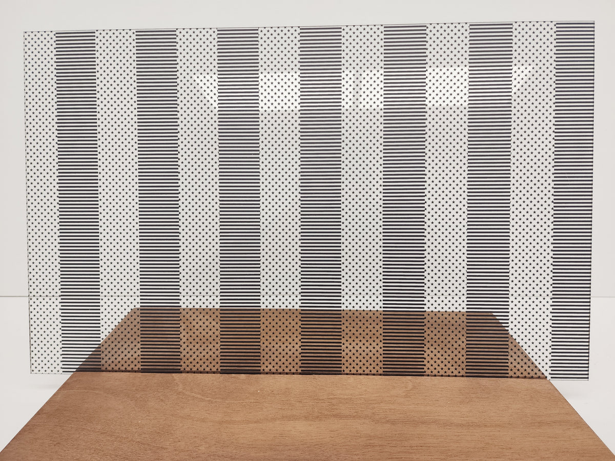 PatternPly® Scattered Repeating US Flag BLACK product photo 3