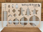 PatternPly® Scattered Repeating US Flag WHITE product photo 2