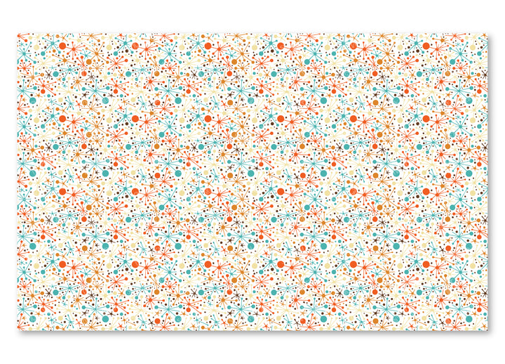 PatternPly® Scattered Retro Atomic Jacks
