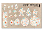 PatternPly® Scattered Retro Atomic Jacks product photo 3