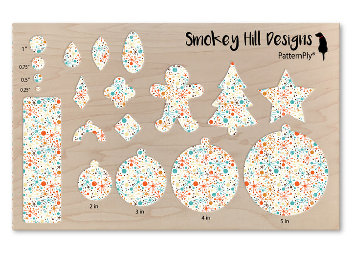 PatternPly® Scattered Retro Atomic Jacks