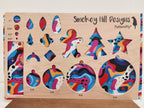 PatternPly® Full Coverage Retro Bright Geometric product photo 2