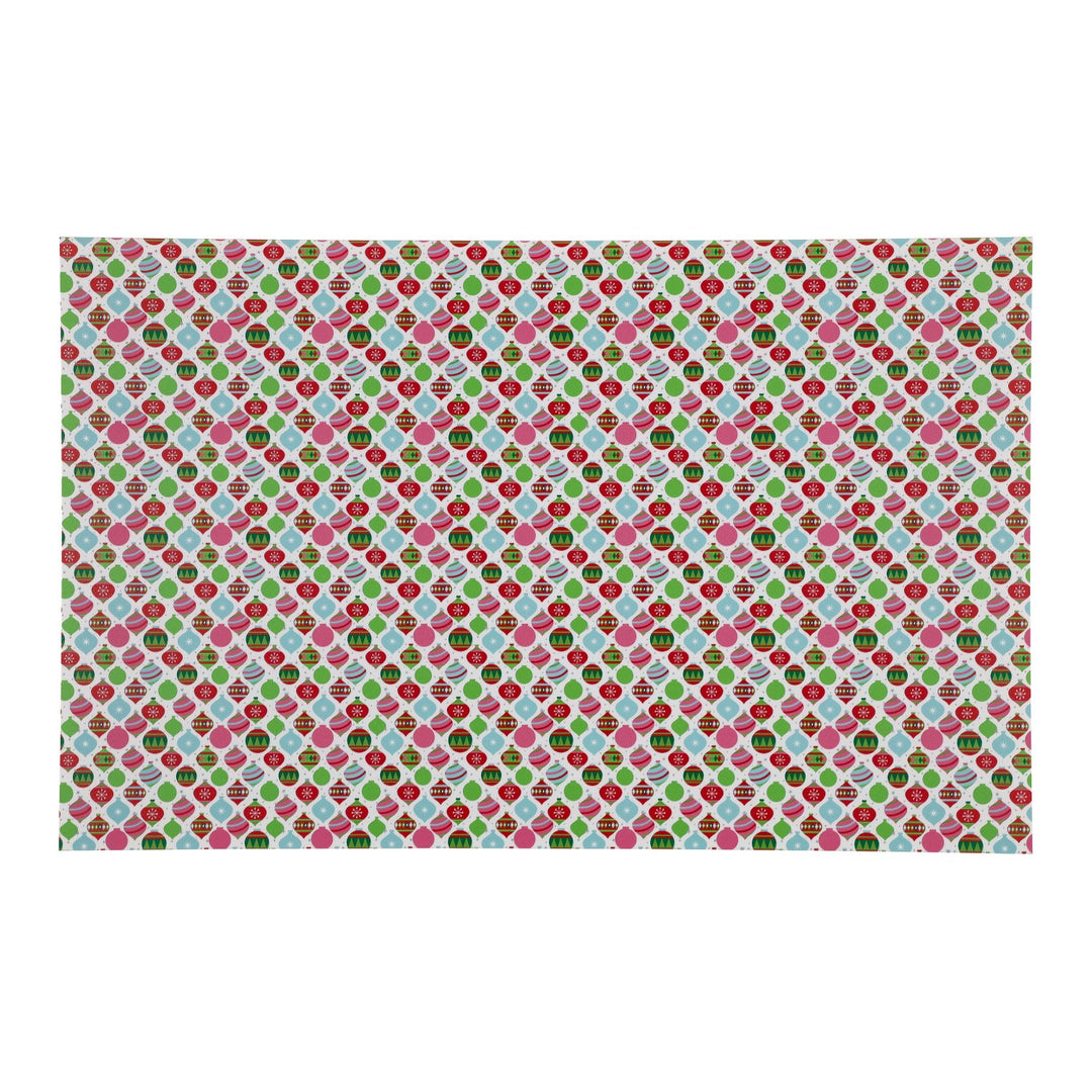 PatternPly® Full Coverage Retro Christmas Ornaments